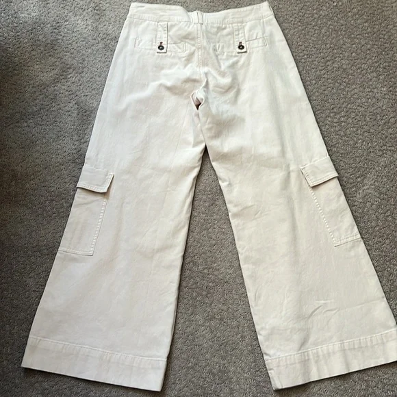 Anthropologie Pilcro Mid-rise Wide-leg cargo pants - Picture 4 of 9